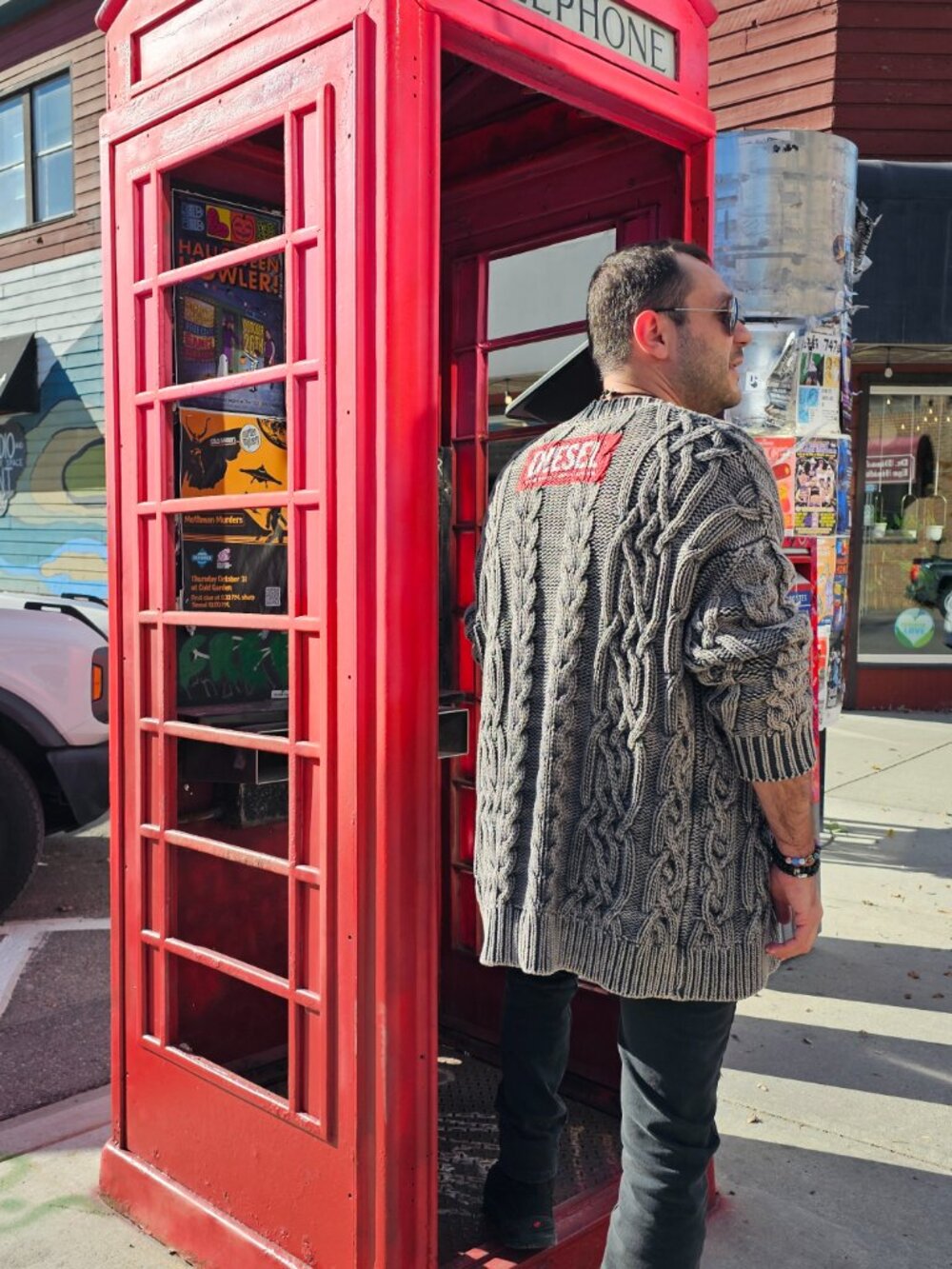 Diesel Cardigan - Picture 1 of 8
